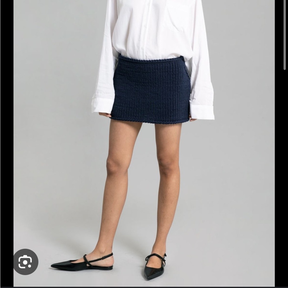 Bevza NWT cotton knit mini skirt.